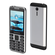 Кнопочный мобильный телефон MAXVI X10i Metallic Silver, экран 320...