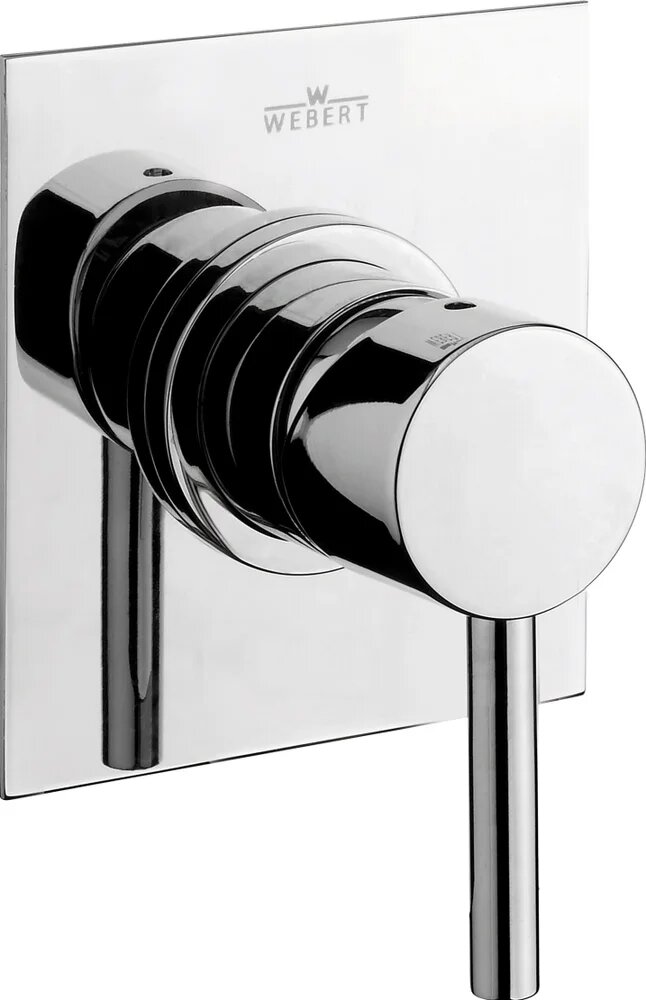 Встраиваемый смеситель для душа и ванны Webert Elio EL880101015 С внутренней частью  хром