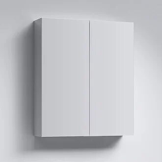 Зеркало-шкаф Aqwella MC 0406 60 см, белое, в современном стиле, зеркало настенное в ванную