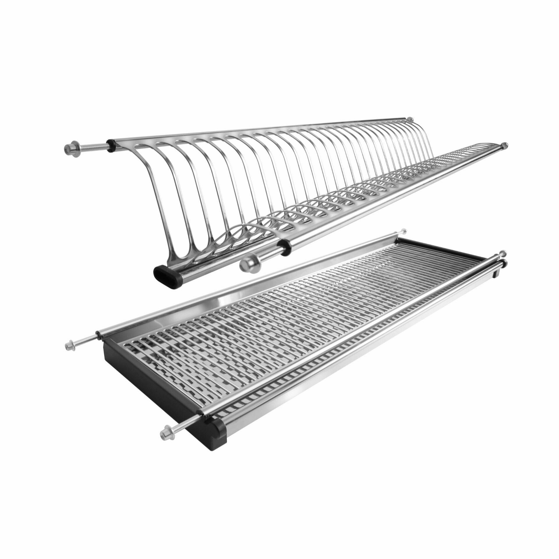 Посудосушитель 800 мм SJ304В 765х280х65мм, нержавеющая сталькомплект