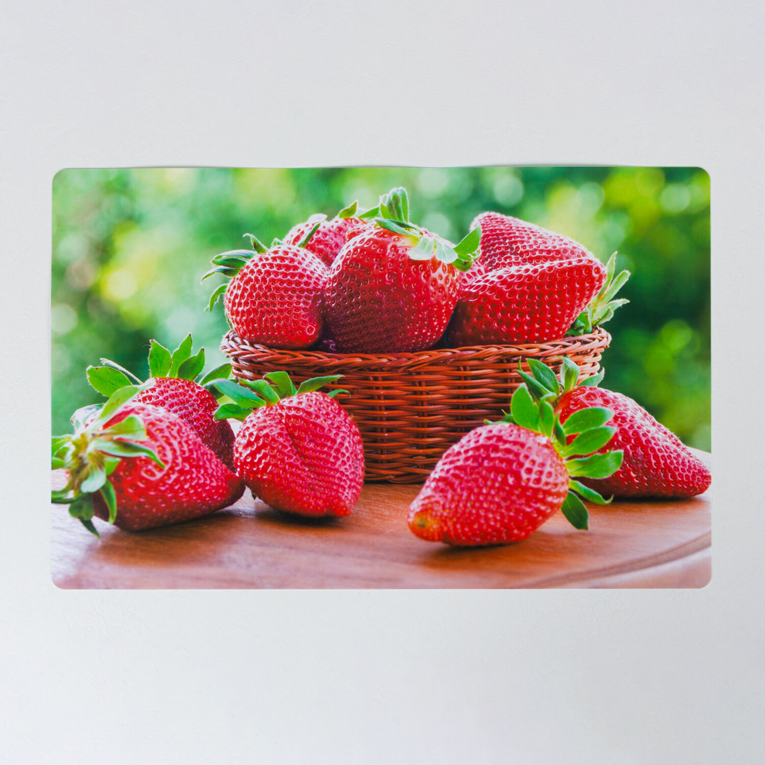 Салфетка сервировочная Joy Home Клубника полипропилен термостойкость до 70°C 26x41 см