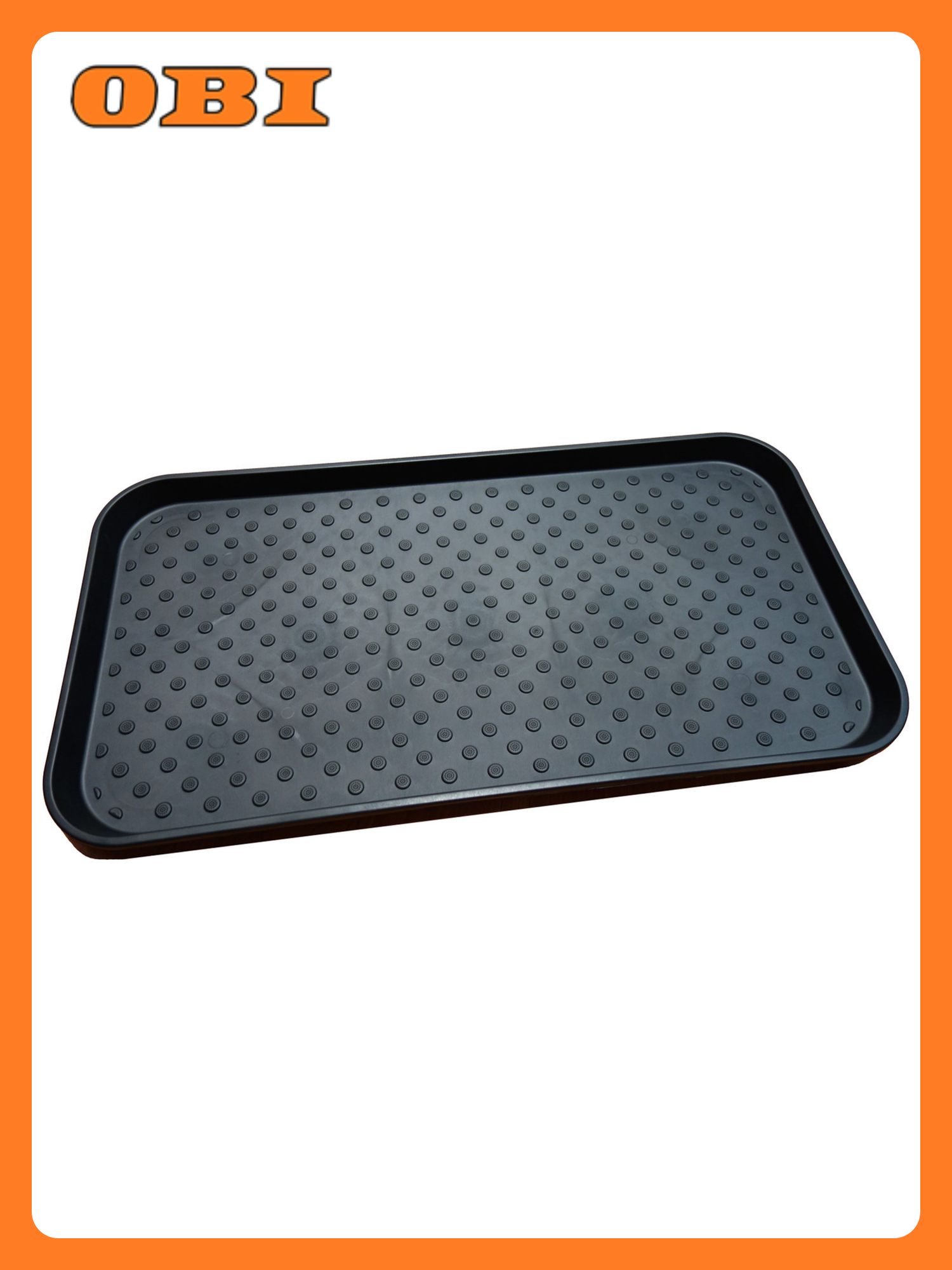 Лоток для обуви Darel Plastic напольный полипропилен черный 70 см x 37 см x 35 см