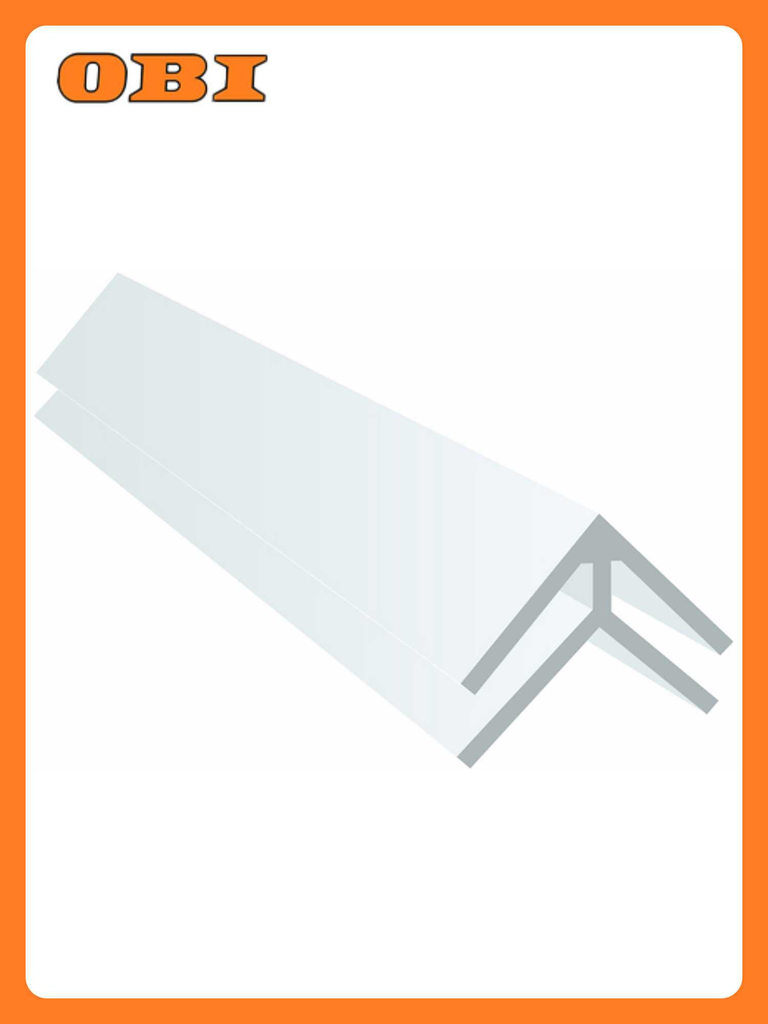 Профиль наружный для ПВХ панелей 10 мм Stella