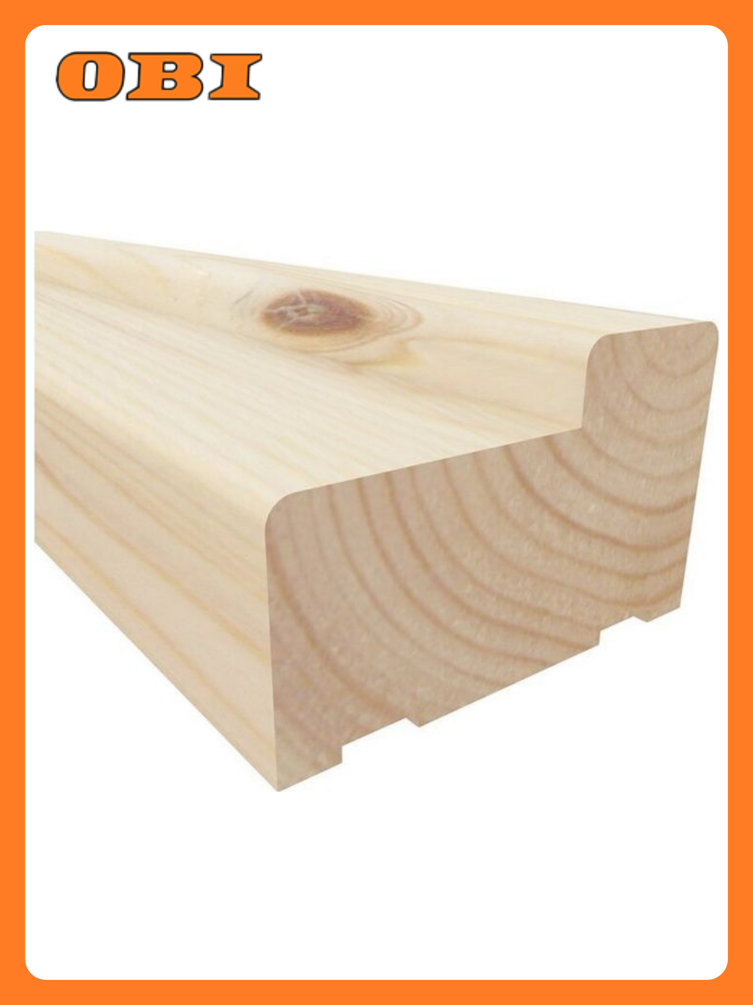 Дверная коробка сосна сращенная сорт АБ бежевая 30x90x2100мм