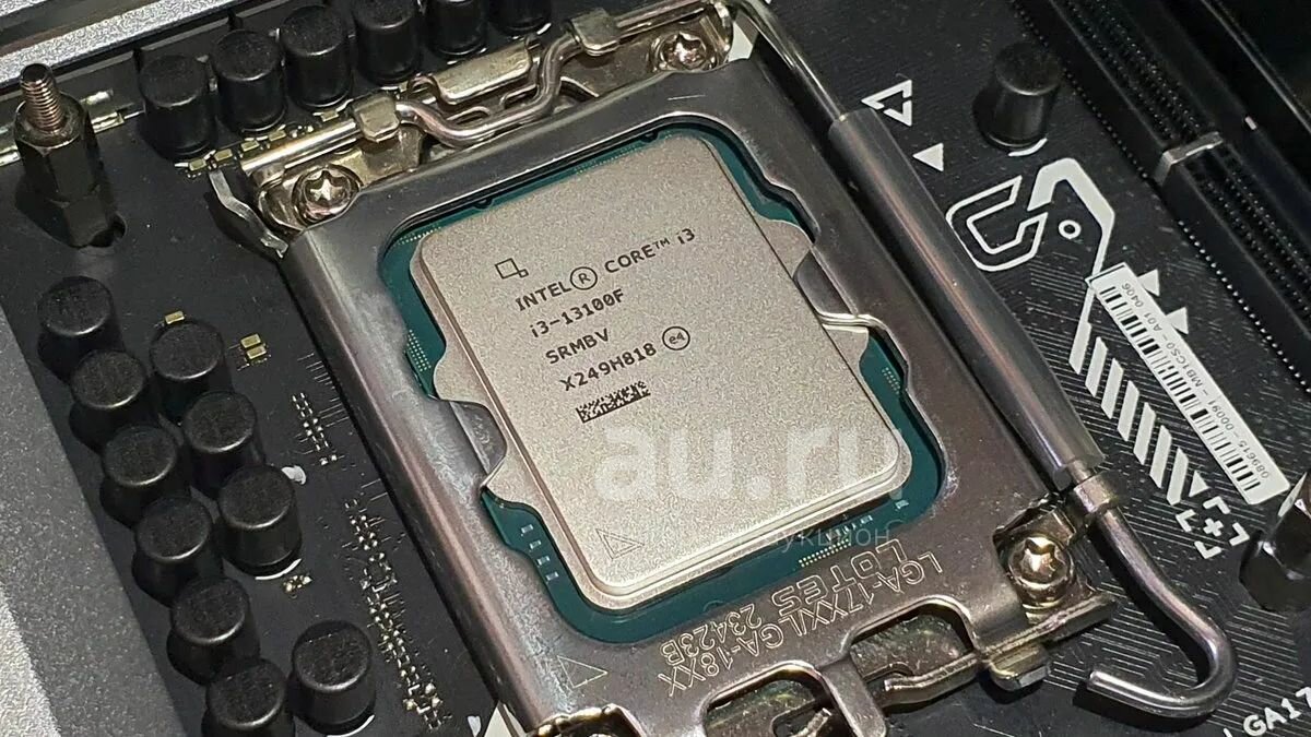 Intel-Core i3 - 13100F, 3.4 GHz, 12MB, oem, LGA1700, Raptor Lake — фото 1