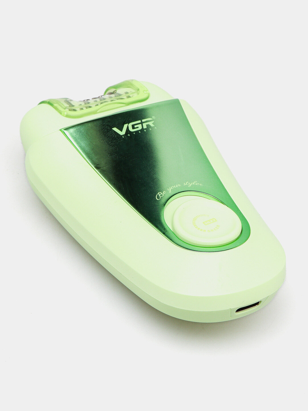 Эпилятор VGR "V-758", 2 в 1, с USB Type-C, светодиодный дисплей