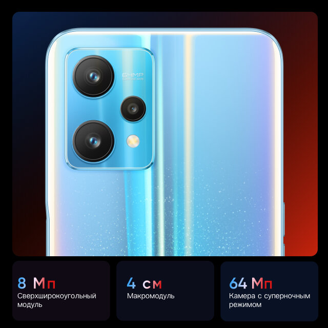 Смартфон Realme 9 Pro 5G RMX3472 128ГБ, синий (6042847) (плохая упаковка) - фото №20