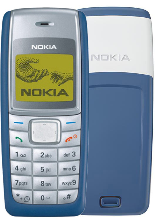 Телефон Nokia 1112, 1 SIM, синий