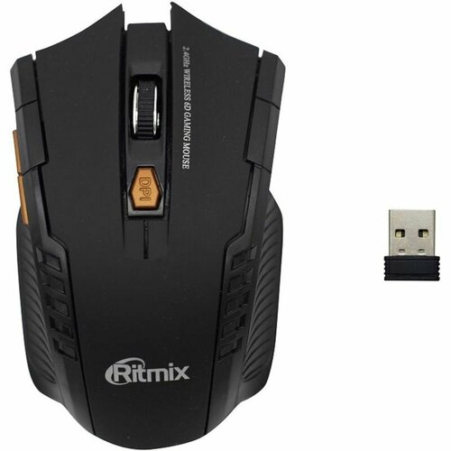 Мышь компьютерная RITMIX RMW-115 Black 80012001600 dpi 6кн 80001667 159000₽