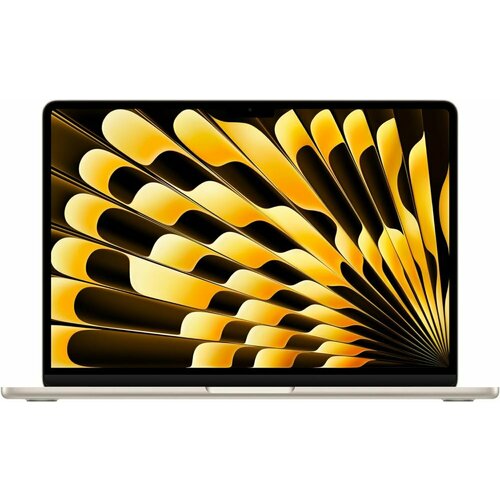 Ноутбук Apple MacBook Air 136 2024 MRXT3 Starlight M3 8-Core GPU 8-Core 8GB 256GB 114990₽