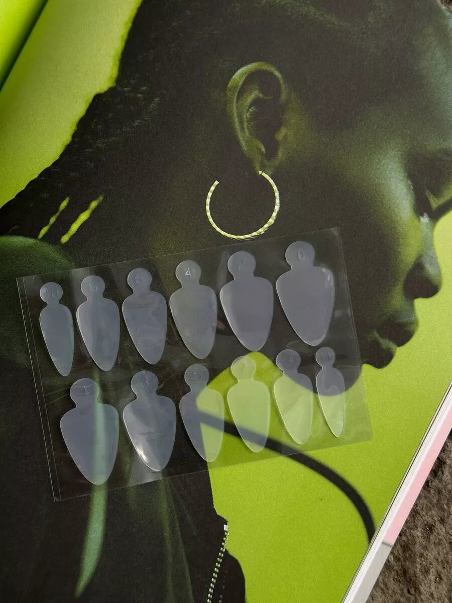 Набор силиконовых вкладышей для верхних форм (6шт) — фото 1