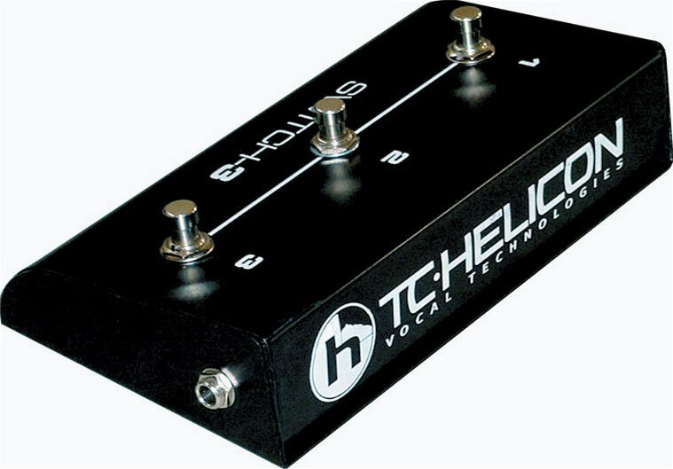 TC Helicon SWITCH-3 Ножной контроллер для управления процессорами VoiceWorks и G-Sharp