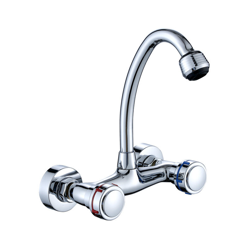 фото Смеситель для раковины "Утренняя роса", встраиваемый, нержавеющая сталь