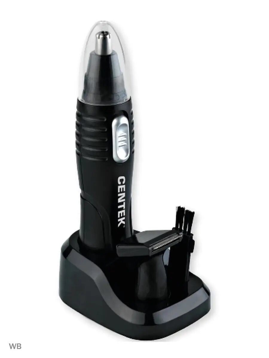 Триммерный набор Centek CT-2179 (чёрн/серебр) триммер 3В1