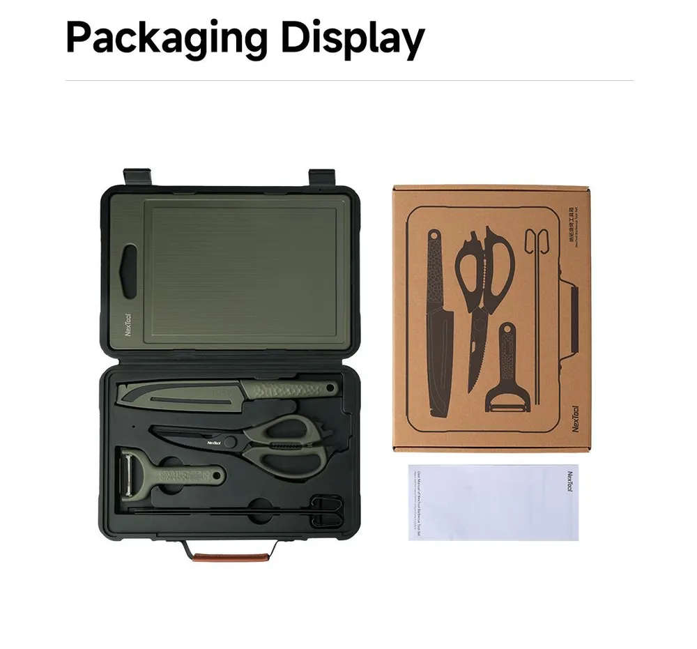 Набор приборов для барбекю Nextool Barbecue Tool Set 6 в 1 NE20261 — фото 1