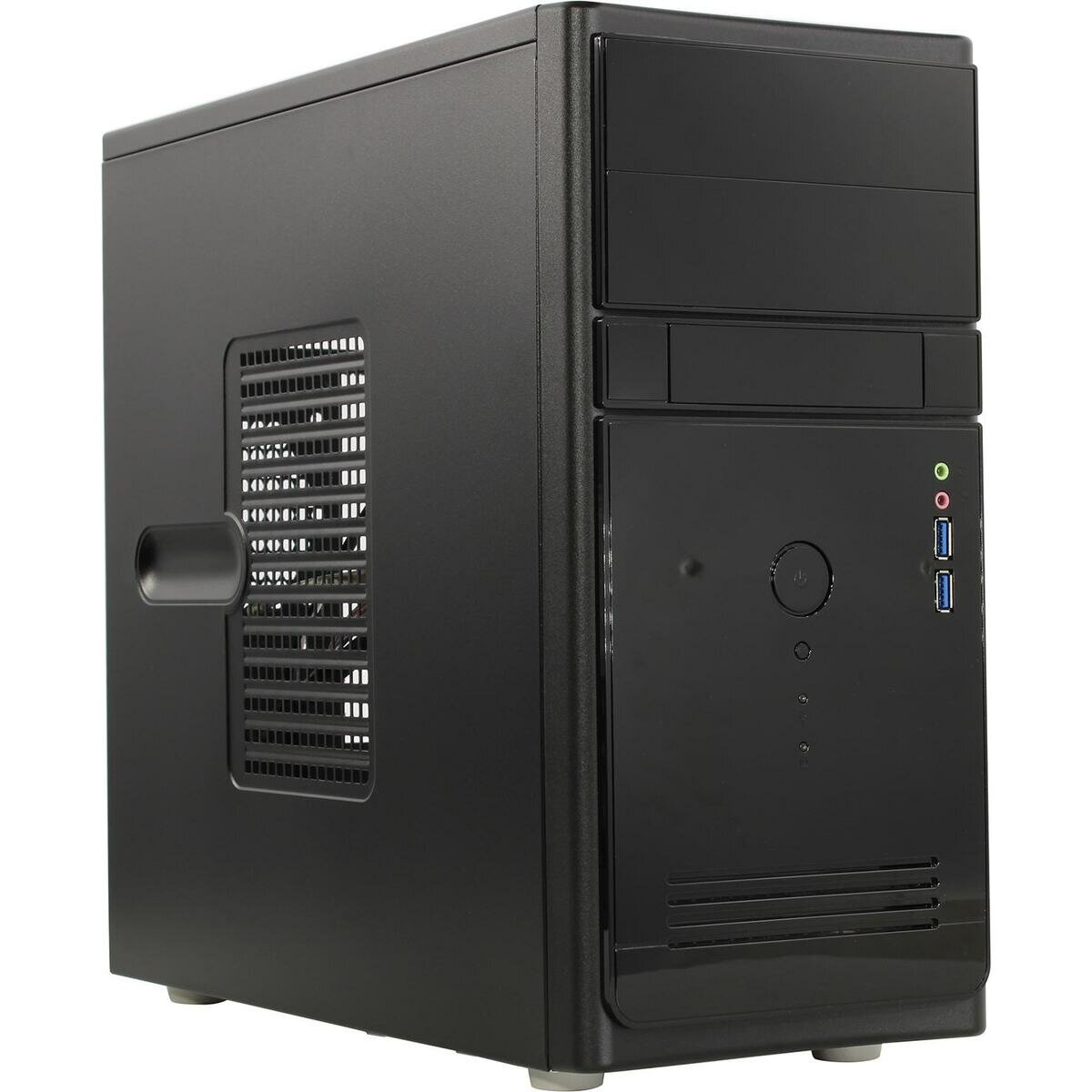 Корпус microATX InWin ENR021 400 Вт чёрный - фото №1
