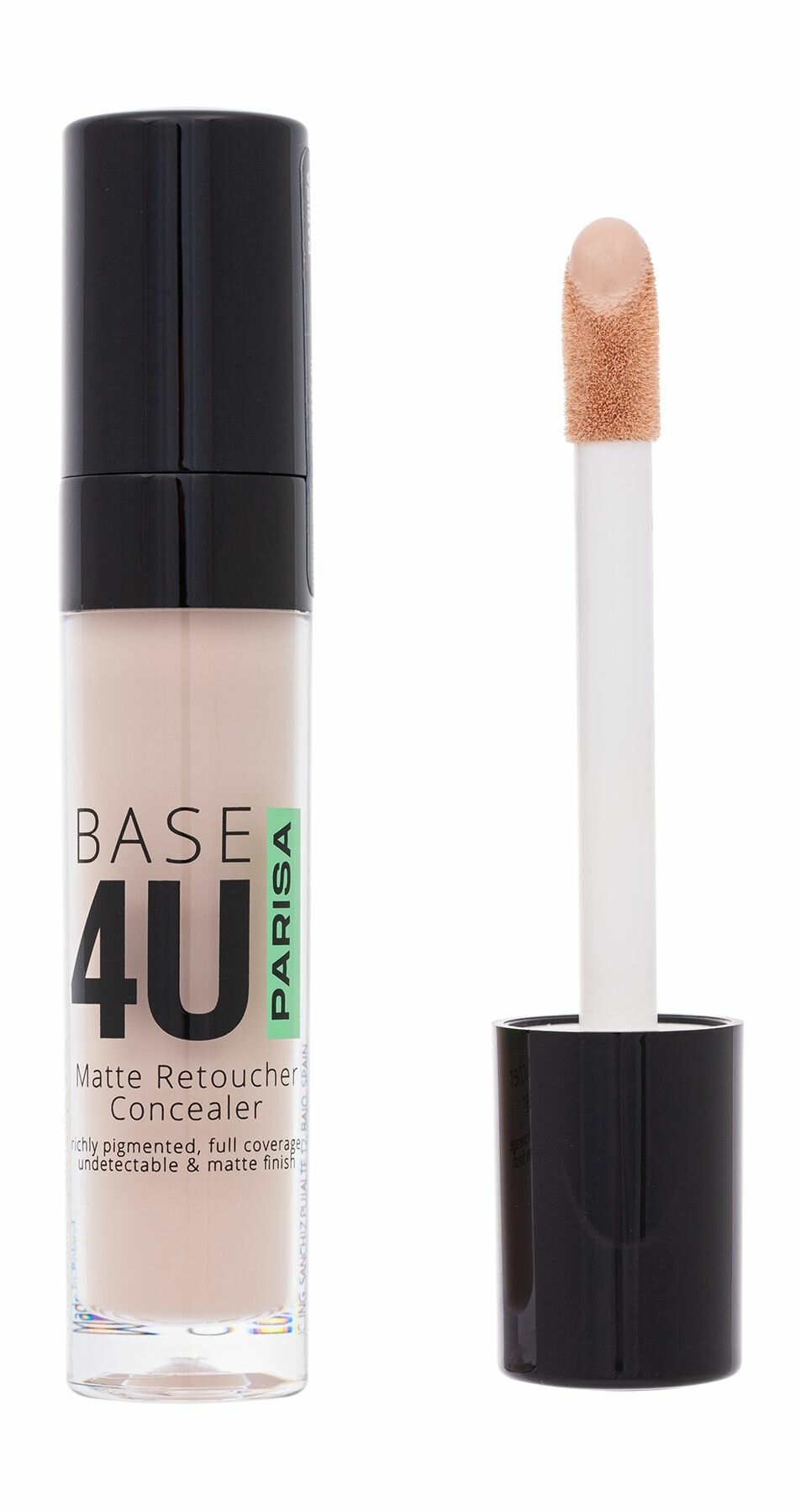 PARISA COSMETICS Консилер матовый жидкий Base 4U, 8 мл, 03 Pink Biege