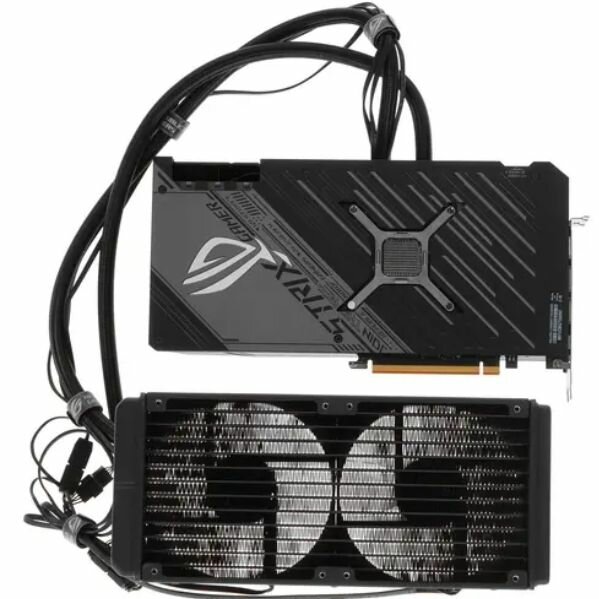 Asus Rog Strix Lc Rx 6900 Xt Usb C Видеокарта ASUS AMD Radeon RX