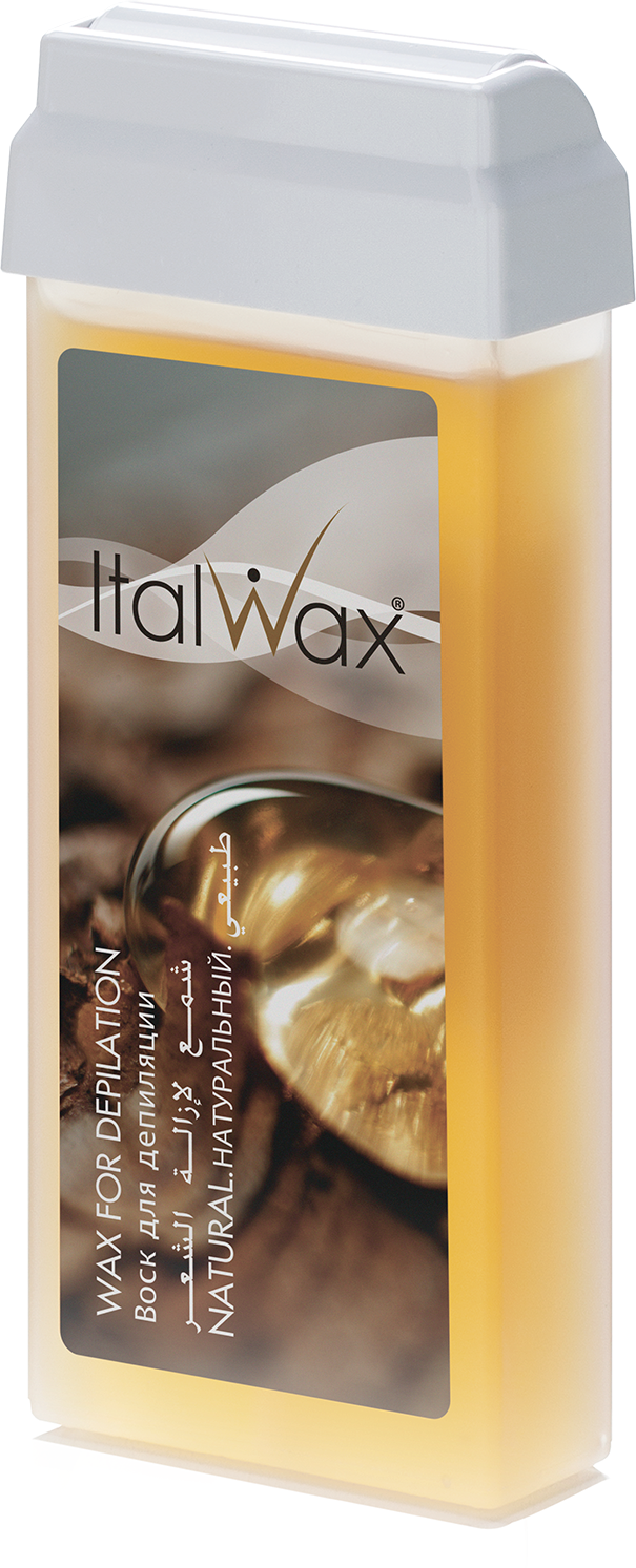 Воск ItalWax для рук и ног в картридже натуральный без отдушек 100мл