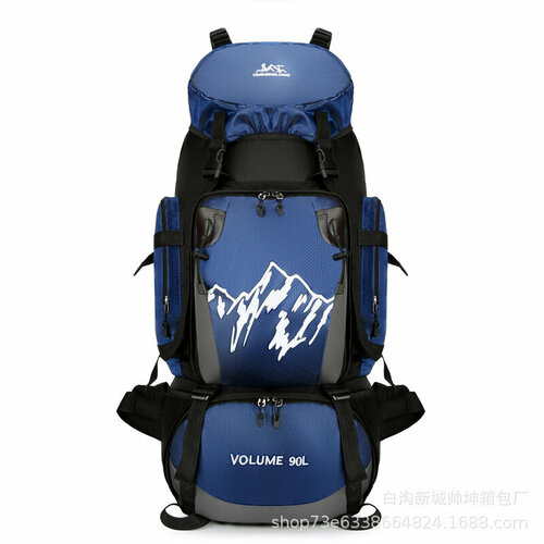 Трансграничная сумка, альпинизм, 90л, темно-синяя