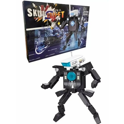 Конструктор Skibidi Toilet 196 деталей