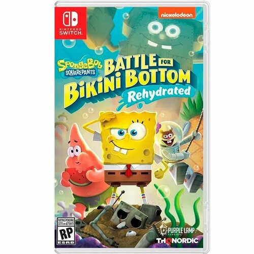 Игра SpongeBob SquarePants Battle for Bikini - Rehydrated Nintendo Switch Русские субтитры 3990₽