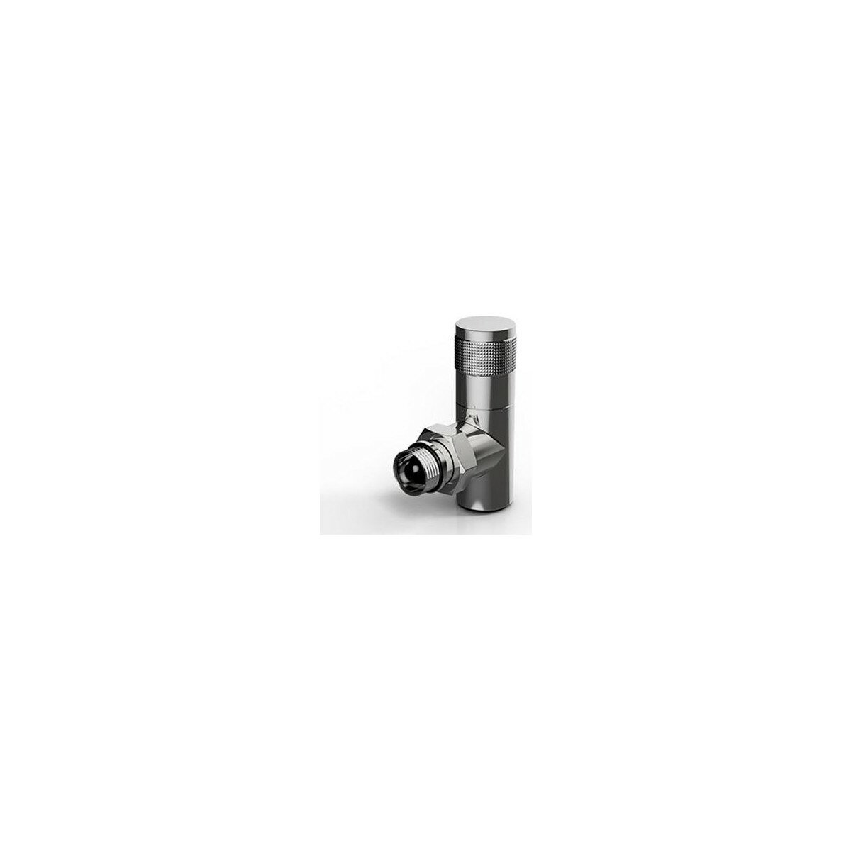 Вентили ручной регулировки угловой (набор 2 шт) ROYAL THERMO PIANO (хром), 1/2" RTE 50.028