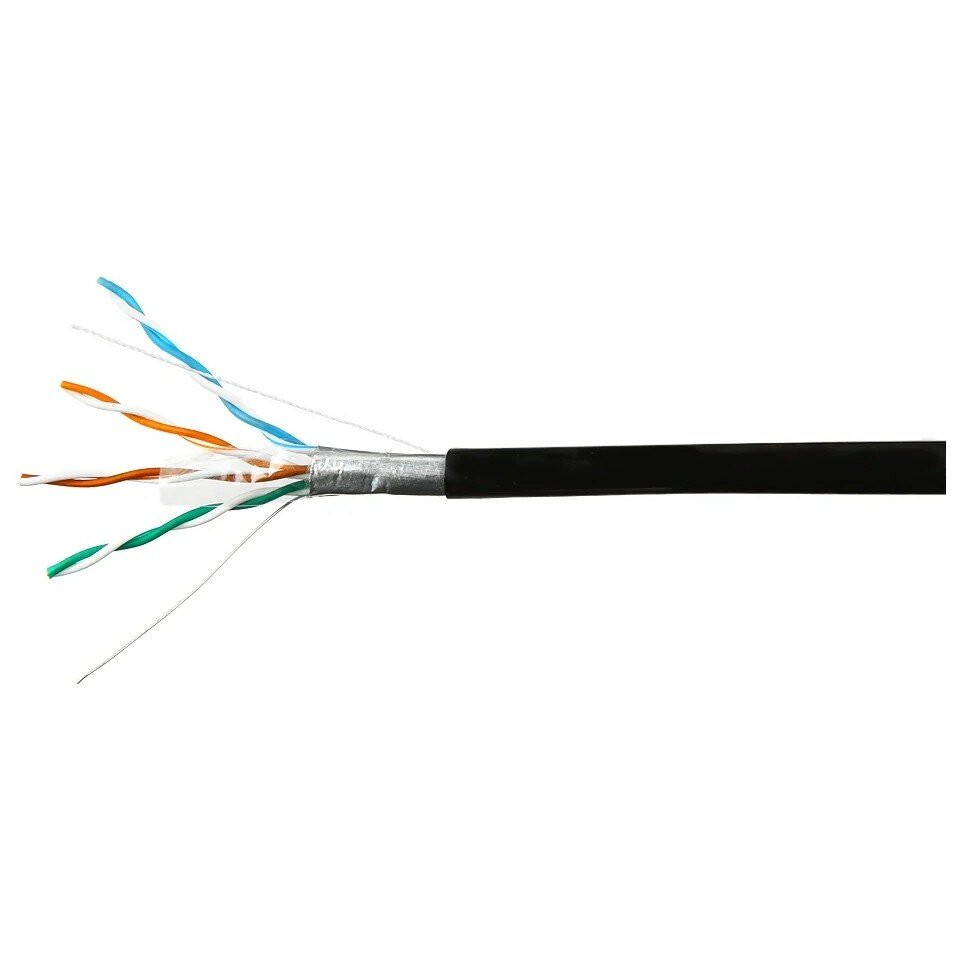 SkyNet Кабель Premium FTP outdoor 4x2x051 на тросу медный кат.5e однож 100 м