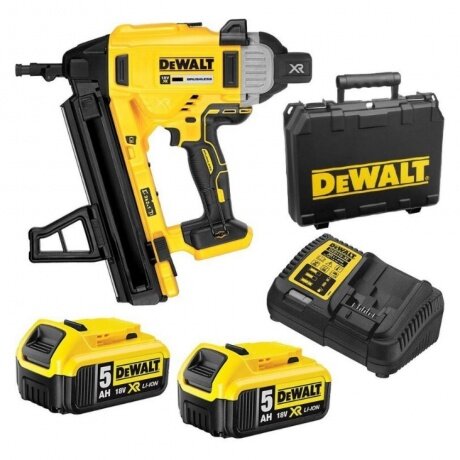 Аккумуляторный гвоздезабиватель DeWalt - фото №1