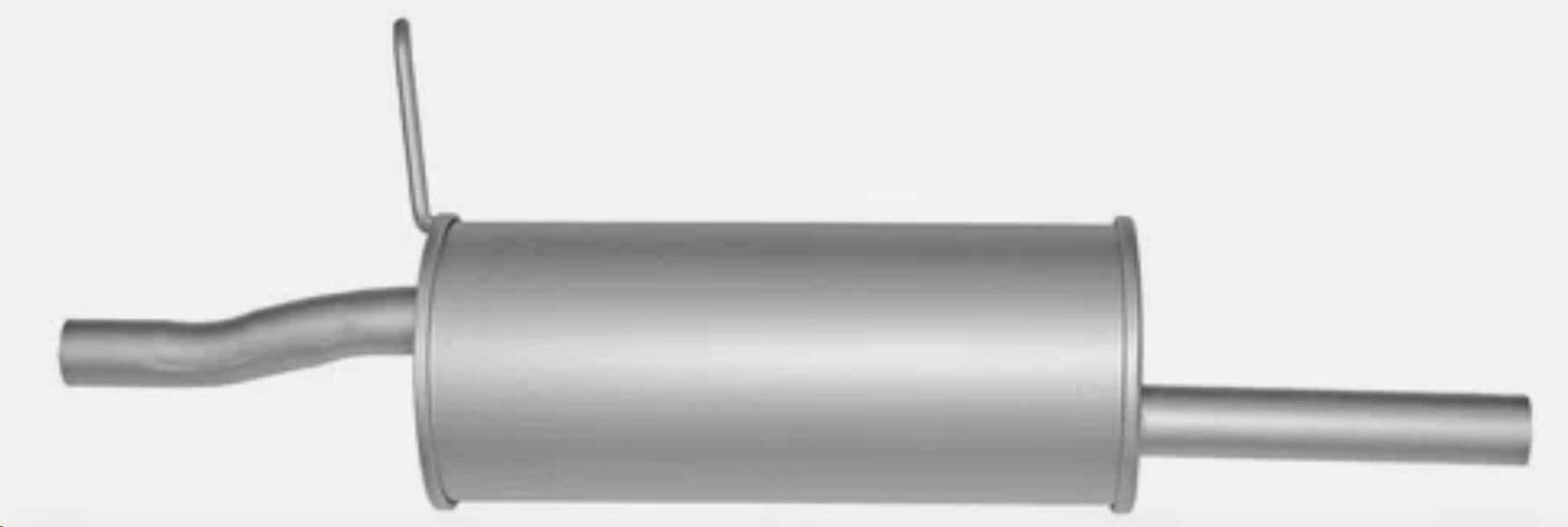 Глушитель renault logan