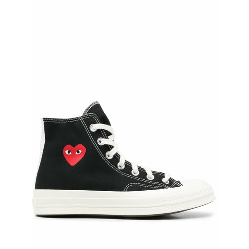 фото Кеды comme des garcons x converse play chuck taylor'70, размер 6 uk, черный
