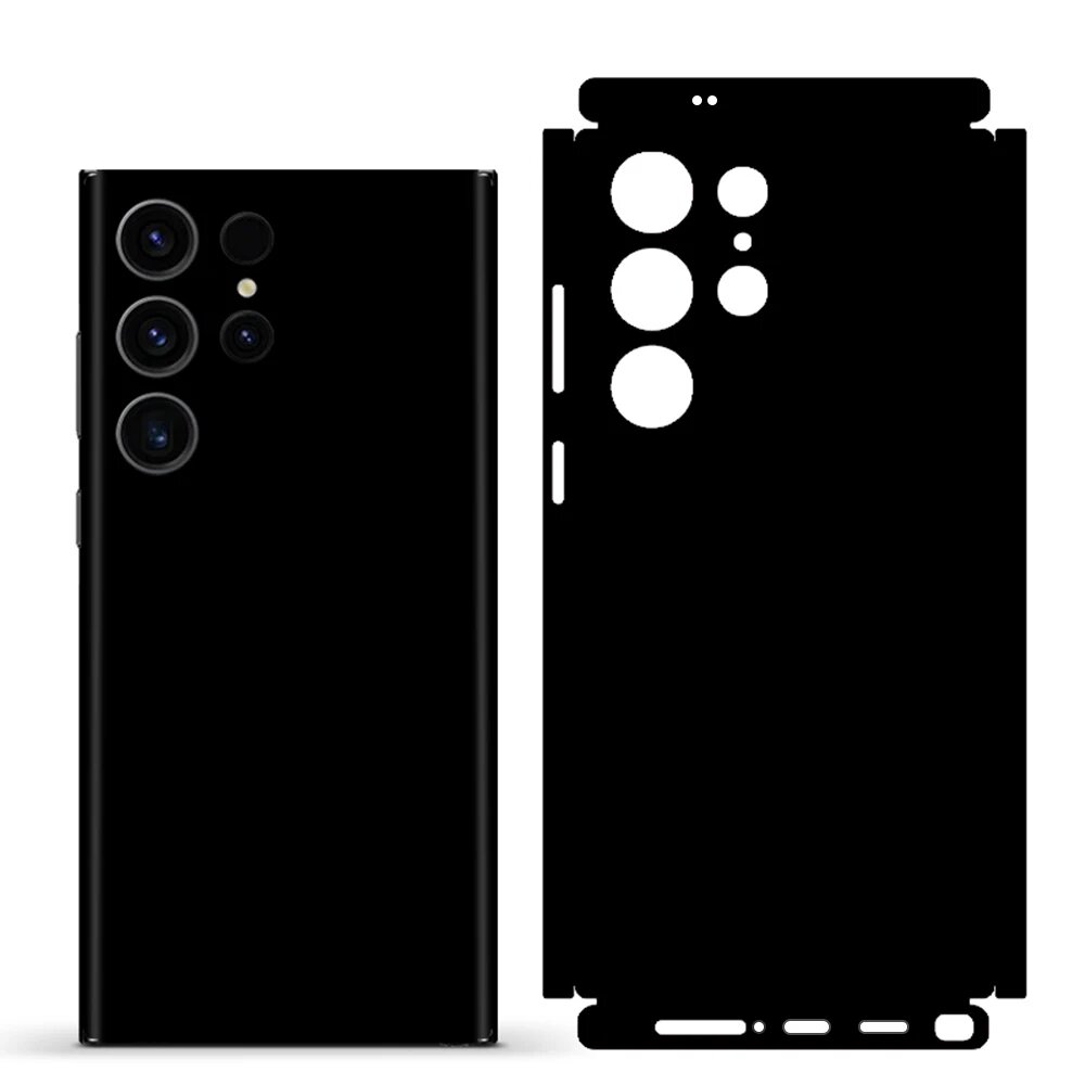 Наклейка на телефон для Samsung S25 Ultra S24 Plus S23 S22, обертка на кожу, задняя пленка, рамка, защитная виниловая наклейка для камеры (не чехол для телефона), B5002, 3M, S24 Ultra