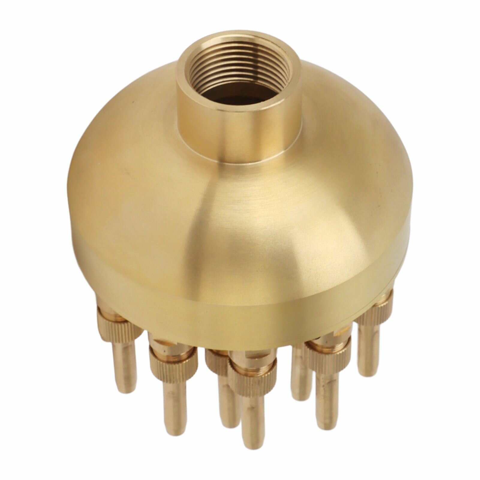Фонтанный насадок латунный 3 уровня регулировки струи воды для сада парка пруда бассейна