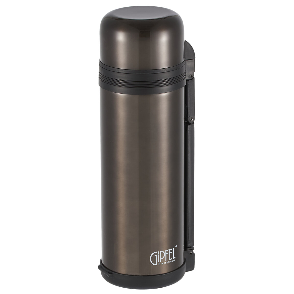 Вакуумный термос Gipfel Santos 52333, 1,8 л, нержавеющая сталь, серый — фото 1