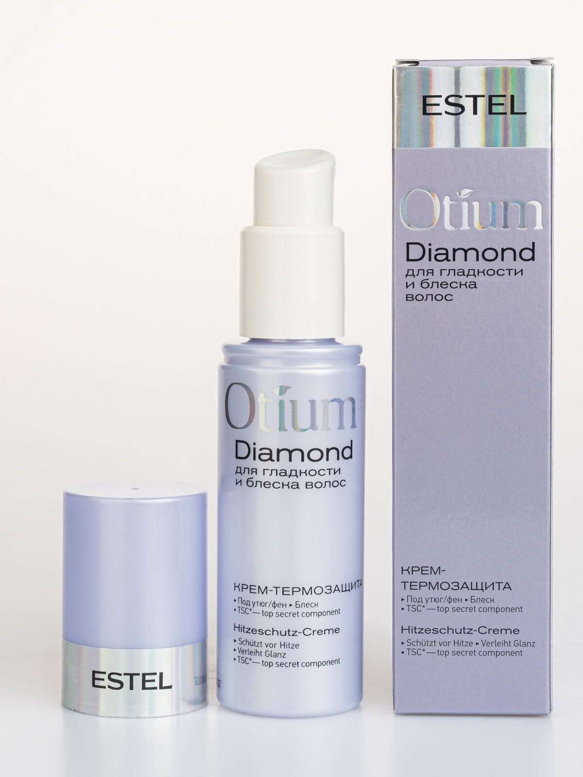 Картинки Крем термозащита ESTEL Otium Diamond для гладкости и блеска волос 100 мл