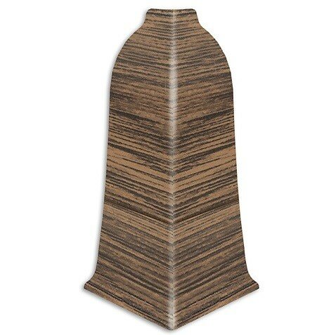 Наружный угол Aberhof ABF60 для плинтуса 2412 венге (блистер)