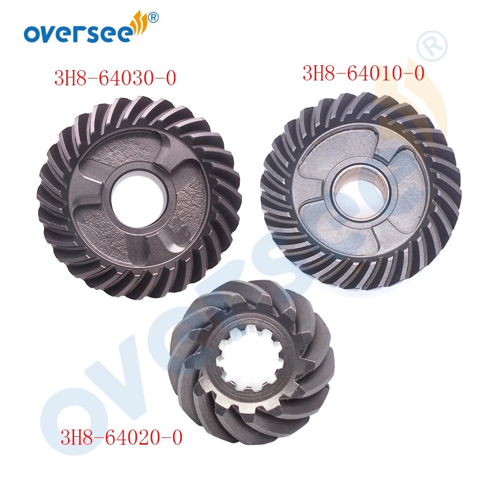 3H8-64010 Шестерни комплект для Tohatsu Запчасти 4 тактный 9.9HP 18HP включает передний задний шестерни Шестерни s 3H8-64020 3H8-64030
