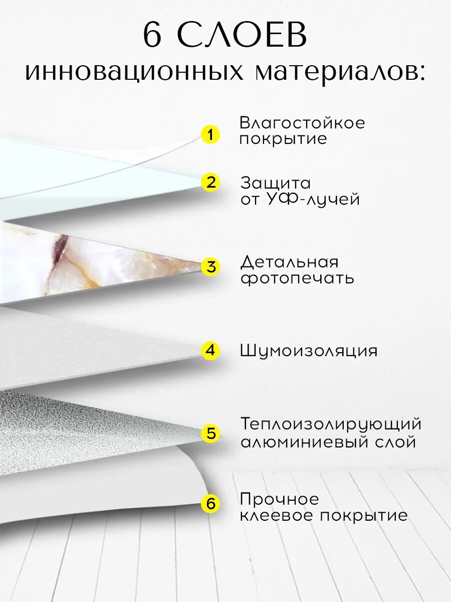 Стеновые панели Conflate, самоклеящиеся для стен, белый, бежевый, коричневый, 30*30 см, 20шт. — фото 1