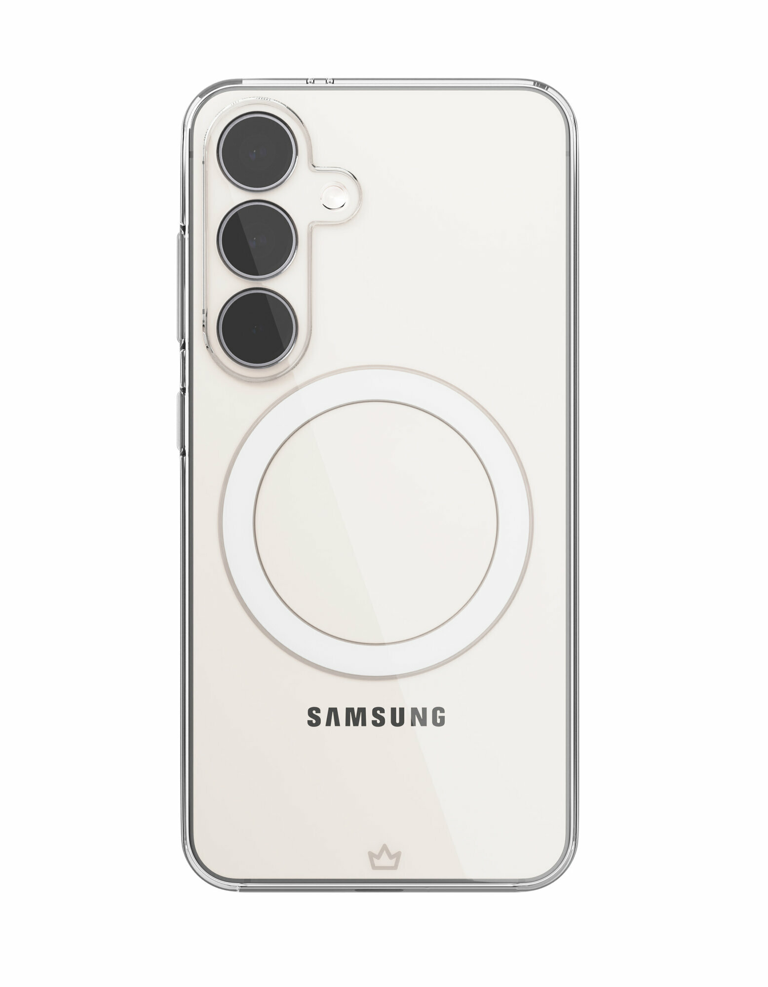Чехол на Samsung S25 Plus с MagSafe Puro Case VLP, прозрачный