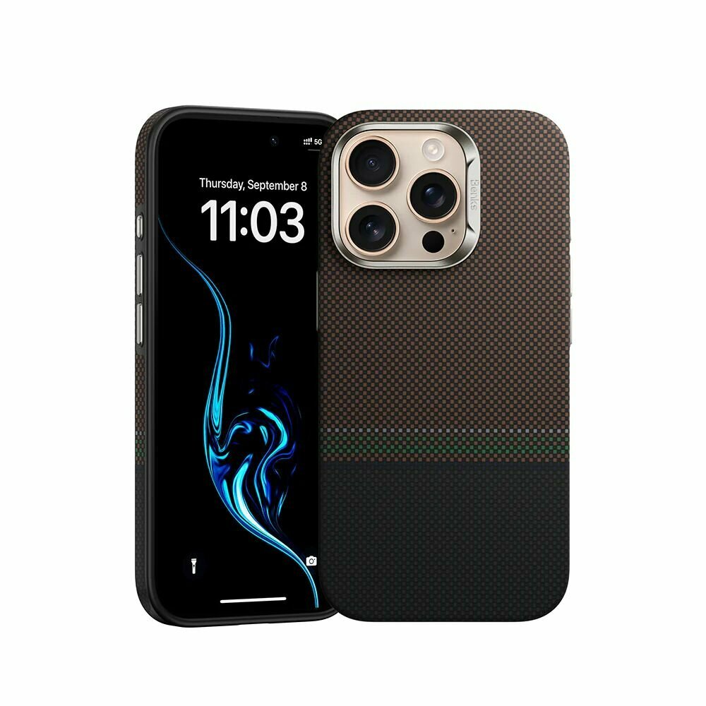 Чехол Benks ApmorPro Prestige Case built with Kevlar® 600D для iPhone 16 Pro — фото 1