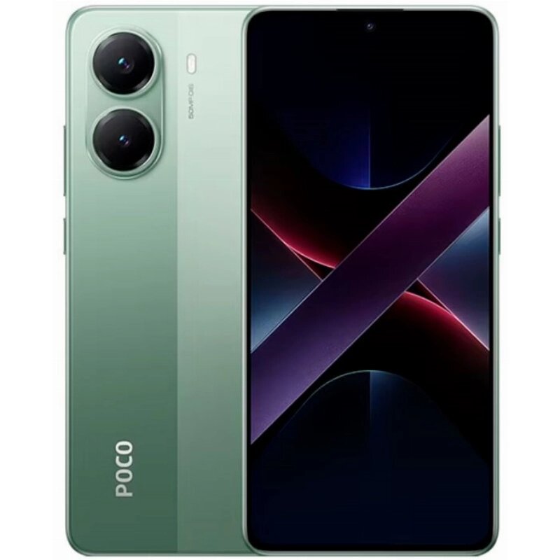 Смартфон Xiaomi POCO X7 Pro 8/256 ГБ, Green, зеленый