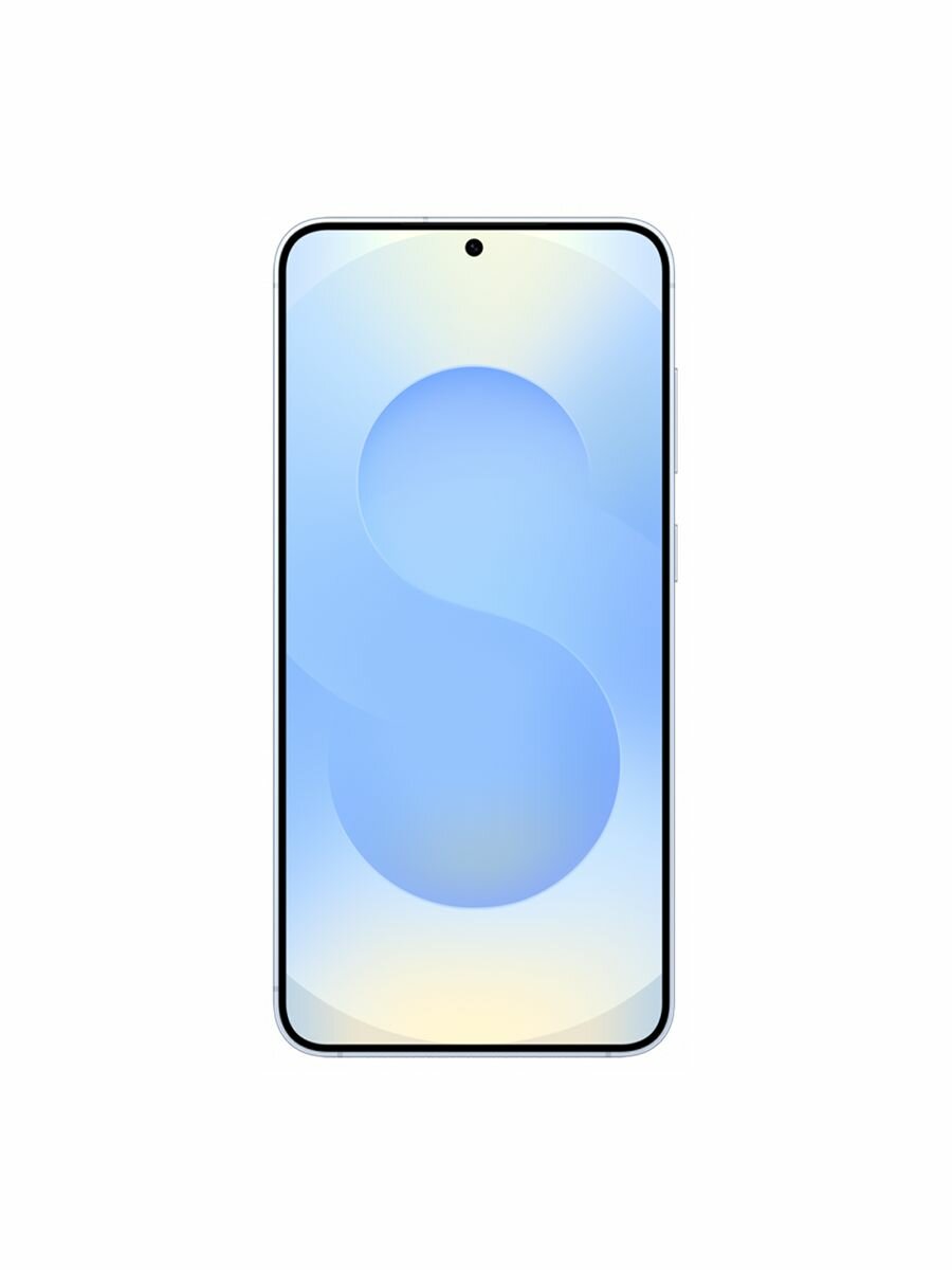 Смартфон Samsung Galaxy S25 12/256 ГБ, Dual: nano SIM + eSIM, Ice Blue, голубой — фото 1