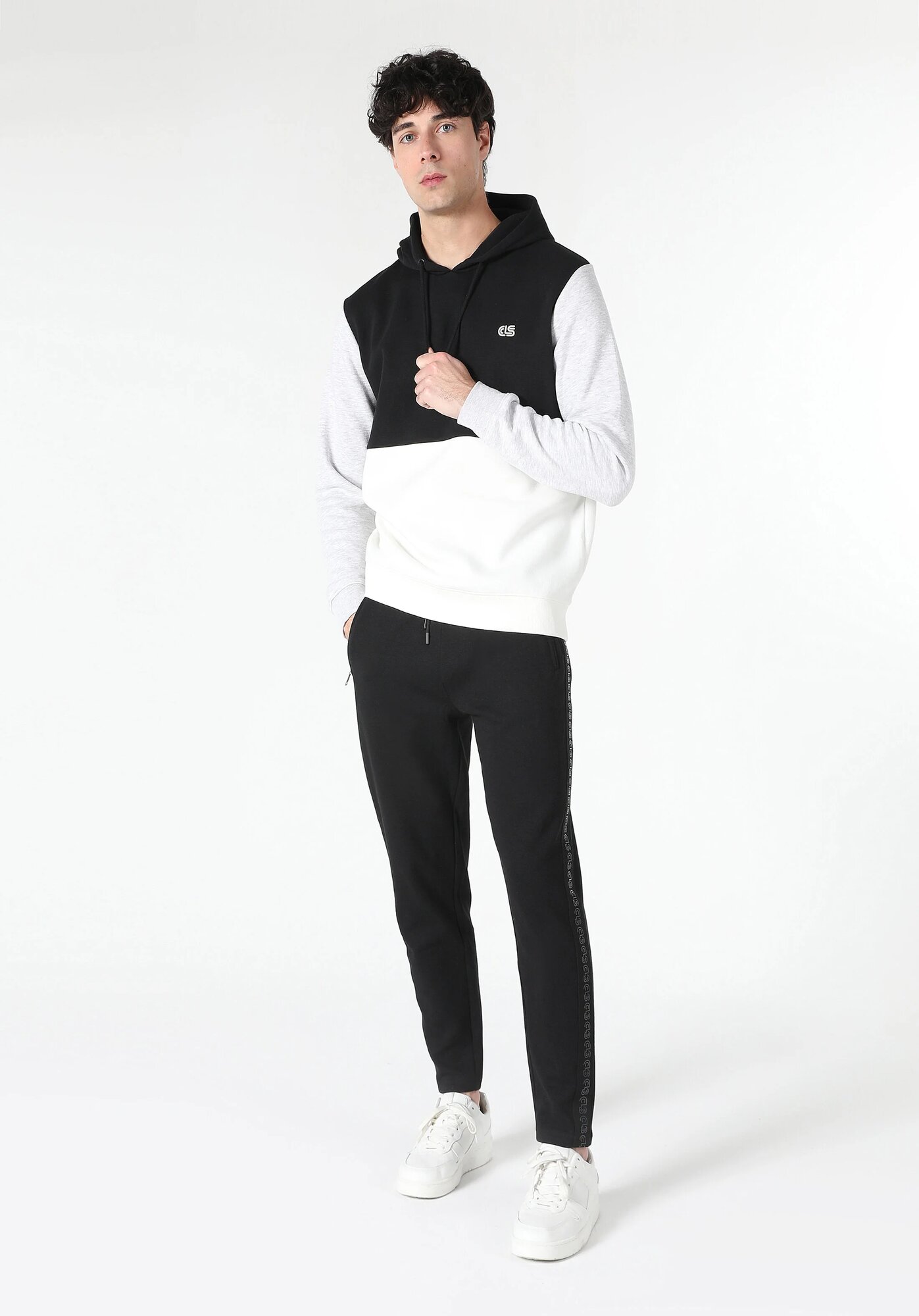 Брюки COLIN'S Slim Fit, размер L, черный