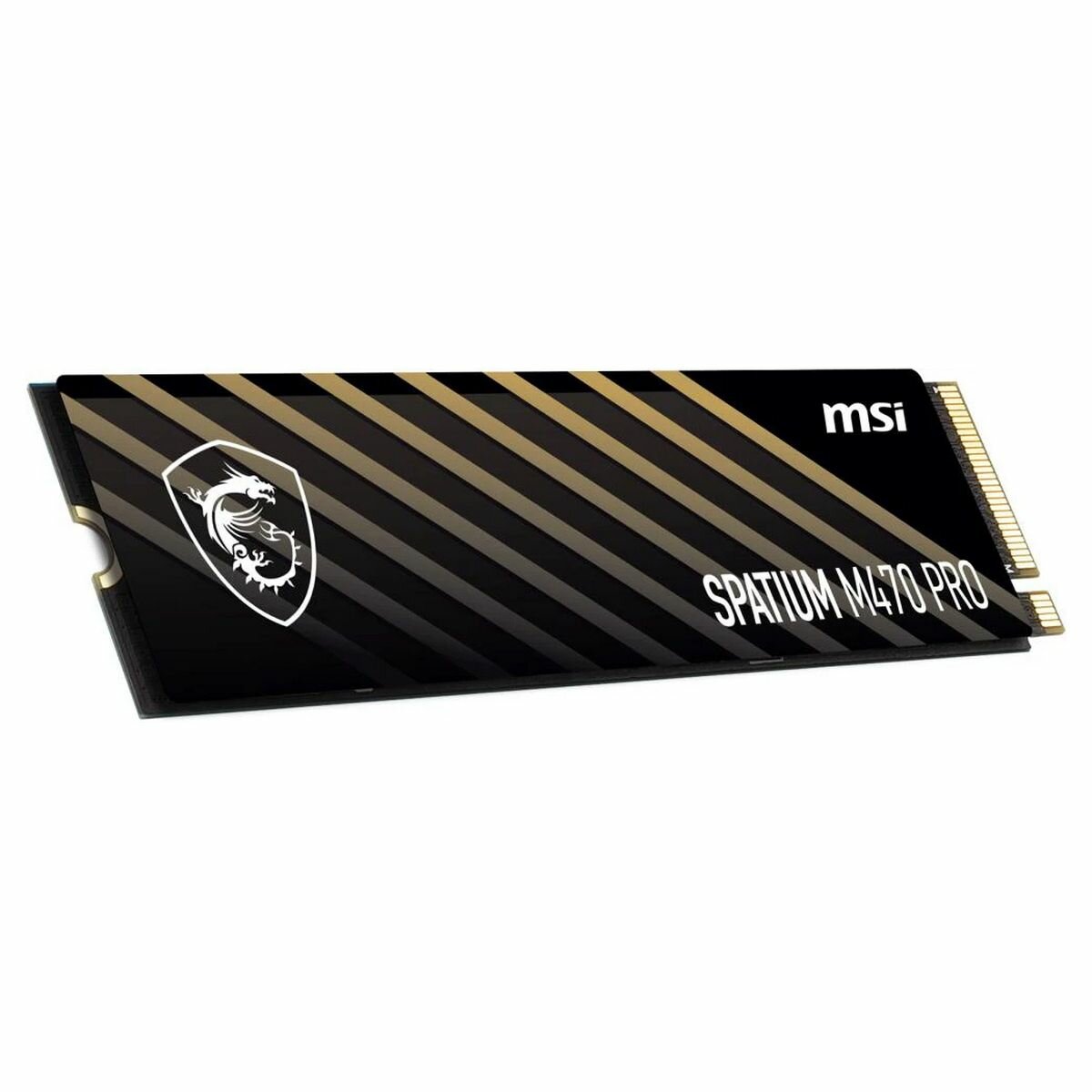Твердотельный накопитель SSD MSI M.2 2280 2TB SPATIUM M470 PRO Client SSD S78-440Q990-P83, PCIe Gen4x4 with NVMe, 3D TLC, R/ W 5000/ 4400