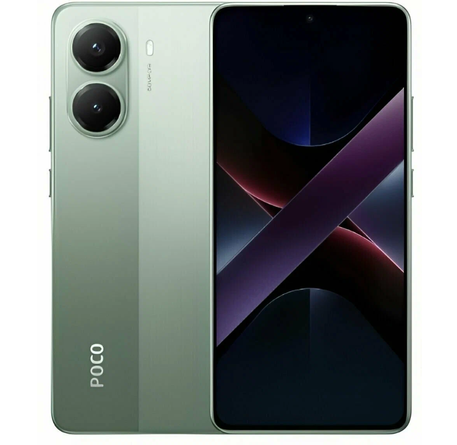 Смартфон Xiaomi POCO X7 Pro 12/256 ГБ Global, Dual nano SIM, зеленый — фото 1