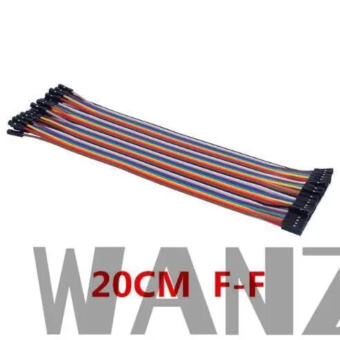 Dupont кабели для Arduino 120 шт 20CM F-F