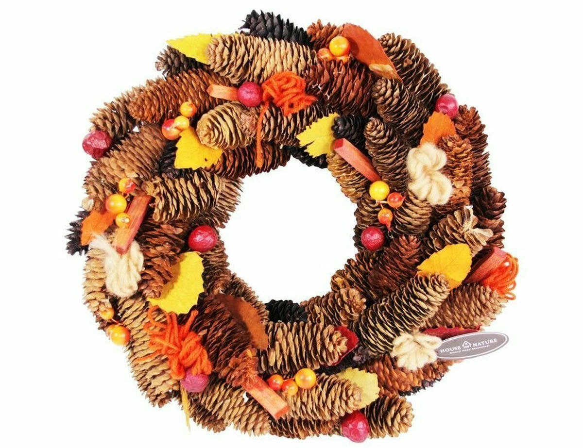 Венок из шишек, 36 см, Hogewoning