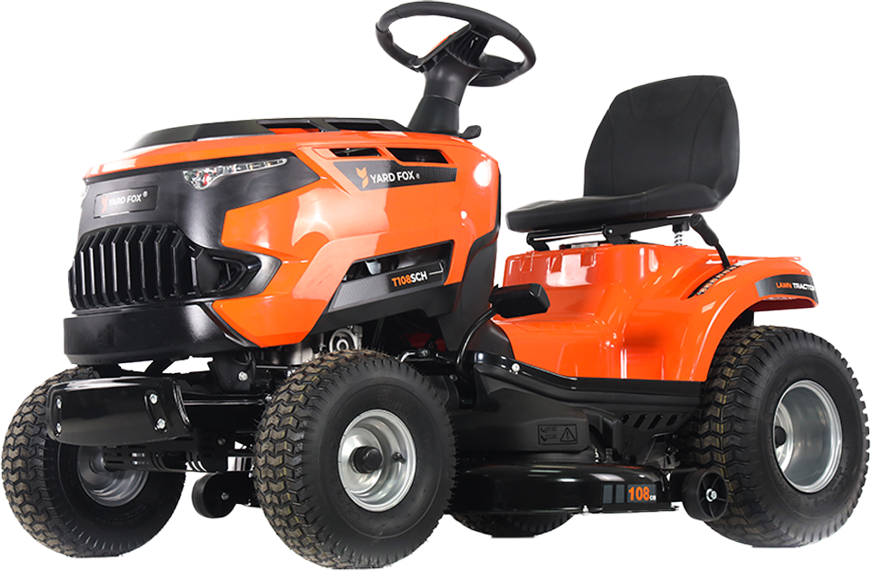 Садовый трактор YARD FOX T108SC гидростатическая трансмиссия 16 л с боковой выброс