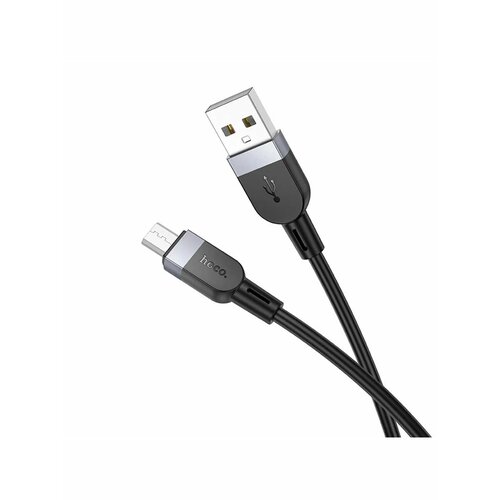 USB-кабель Micro HOCO X109, силиконовая оплётка, 3 м, чёрный