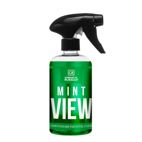 Очиститель стекол с антистатиком Мятный Chemical Russian Mint View, 500мл